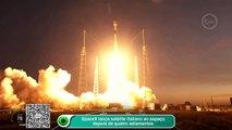 SpaceX lança satélite italiano ao espaço depois de quatro adiamentos