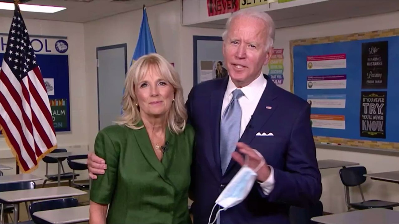 Joe Biden: Ehefrau Jill sagt erst beim 4. Heiratsantrag 'Ja, ich will'