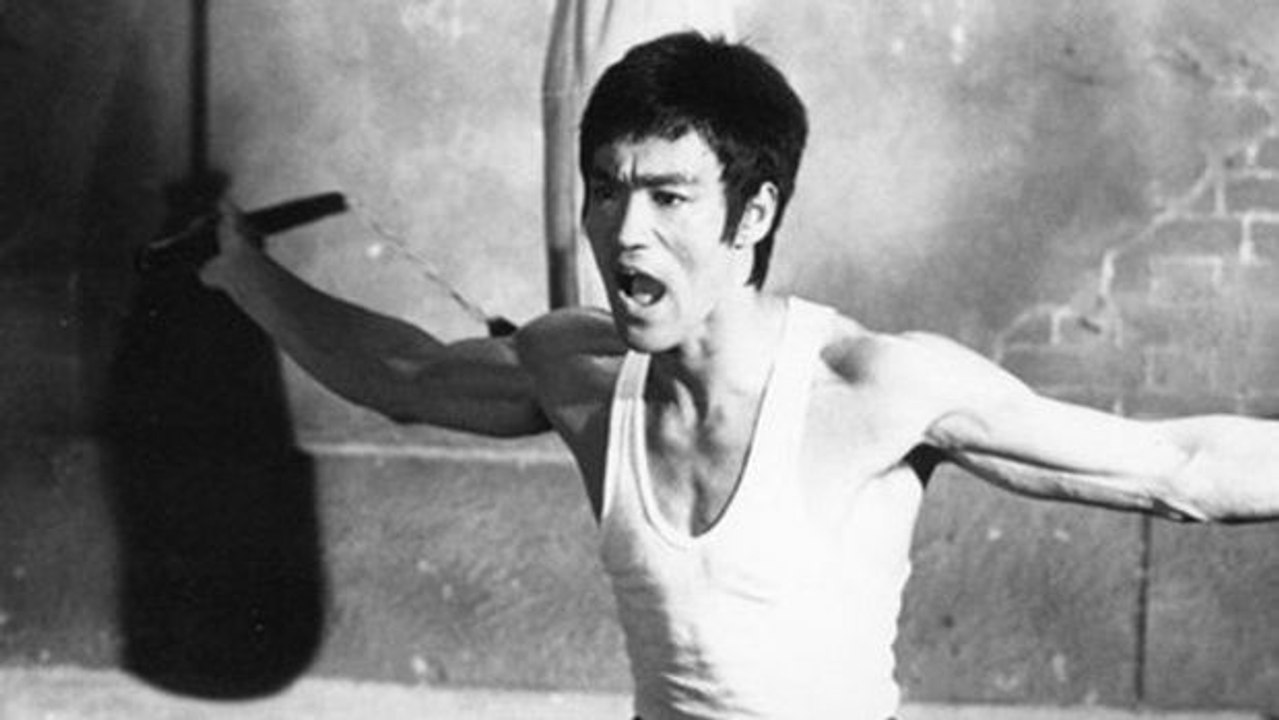 Echte Bilder aus dem Training von Bruce Lee