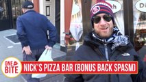 Barstool Pizza Review Classic - Nick's Pizza Bar (Bonus Back Spasm)