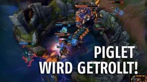 League of Legends: Wenn Piglet sich von seinem eigenen Teamkollegen trollen lässt