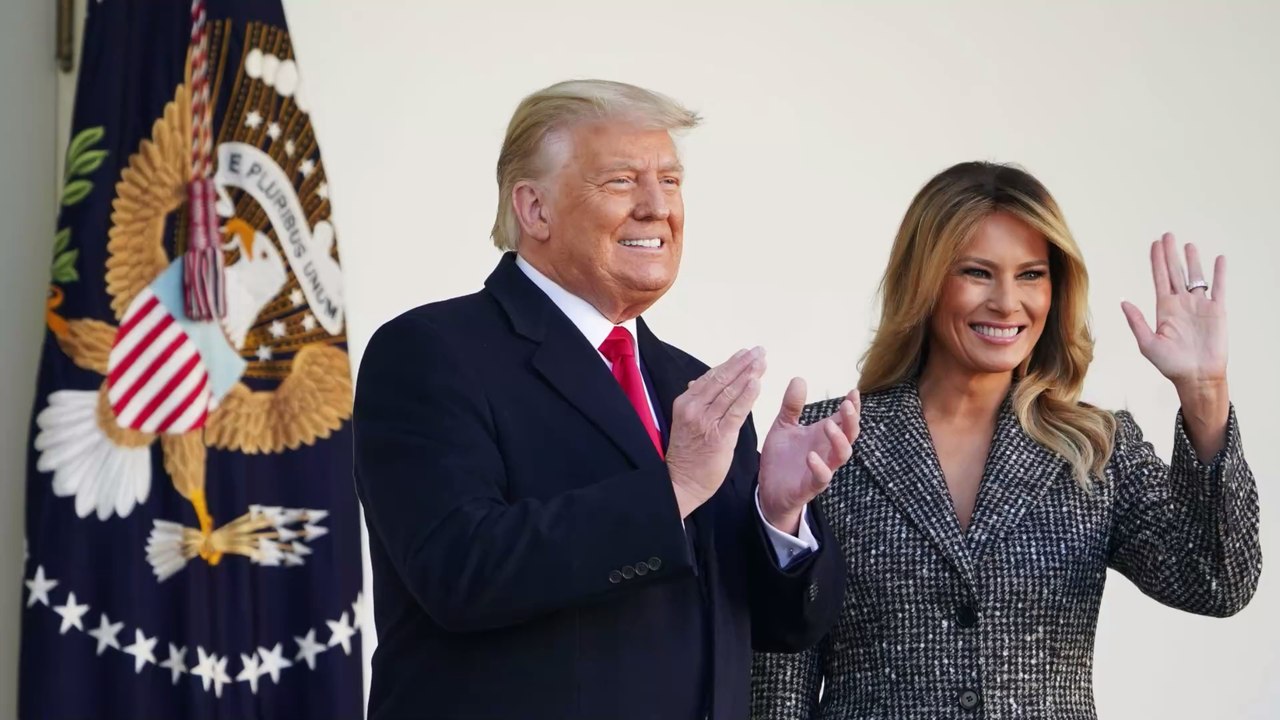 Letzte Worte als First Lady: Donald Trump kommt in Melanias Abschiedsrede kaum vor