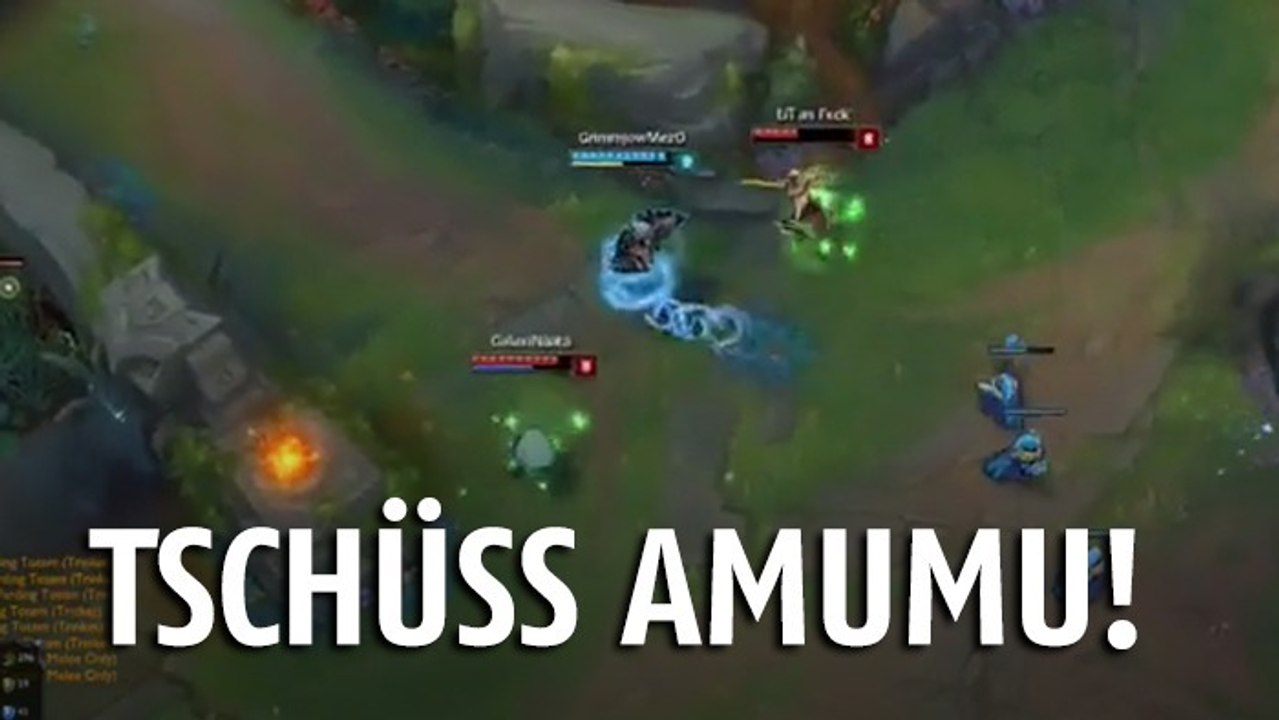 League of legends: Überraschung! so überlebt man unerwartet amumus gank