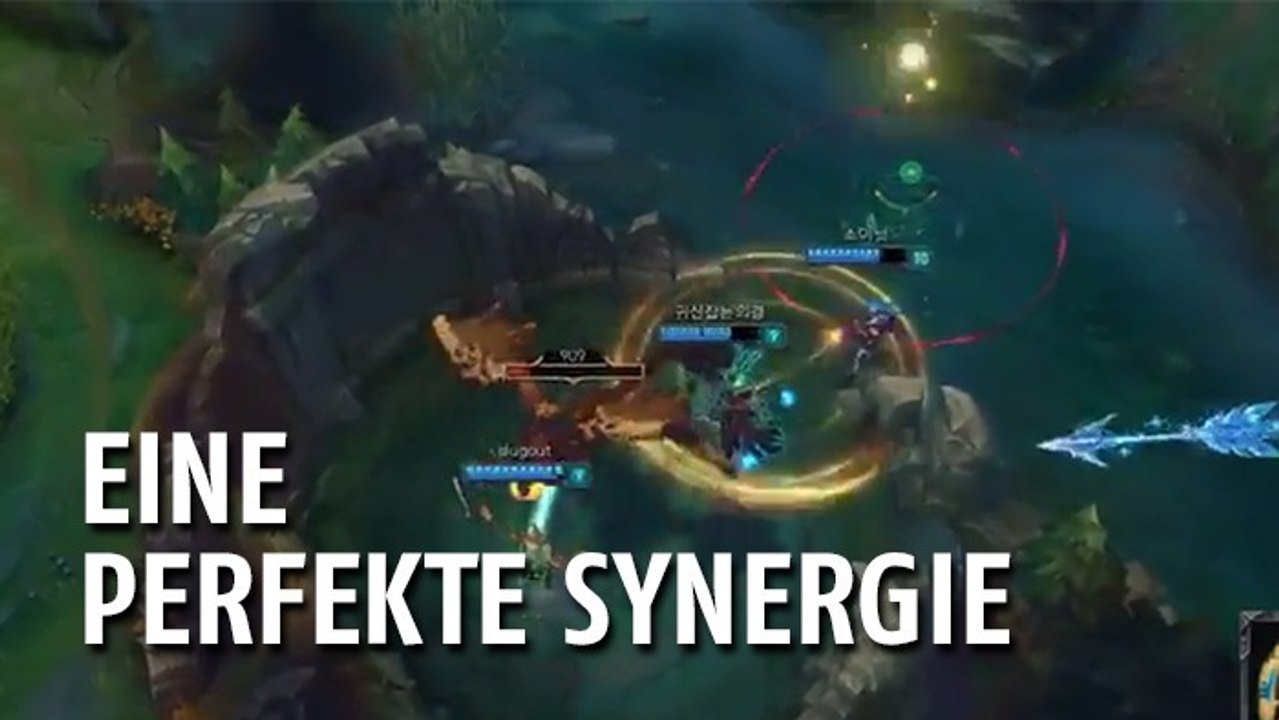 League of legends: ashe und bard stehlen den drake dank der wohl unwahrscheinlichsten kombination