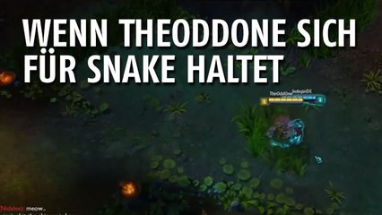League of Legends: TheOddOne imitiert Snake im Metal Gear Solid