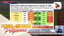 OCTA: COVID-19 cases sa bansa, posibleng bumaba sa 5-K sa huling bahagi ng Pebrero; NCR, Batangas, Cavite, Laguna, Quezon, at Rizal, bumaba na sa moderate risk