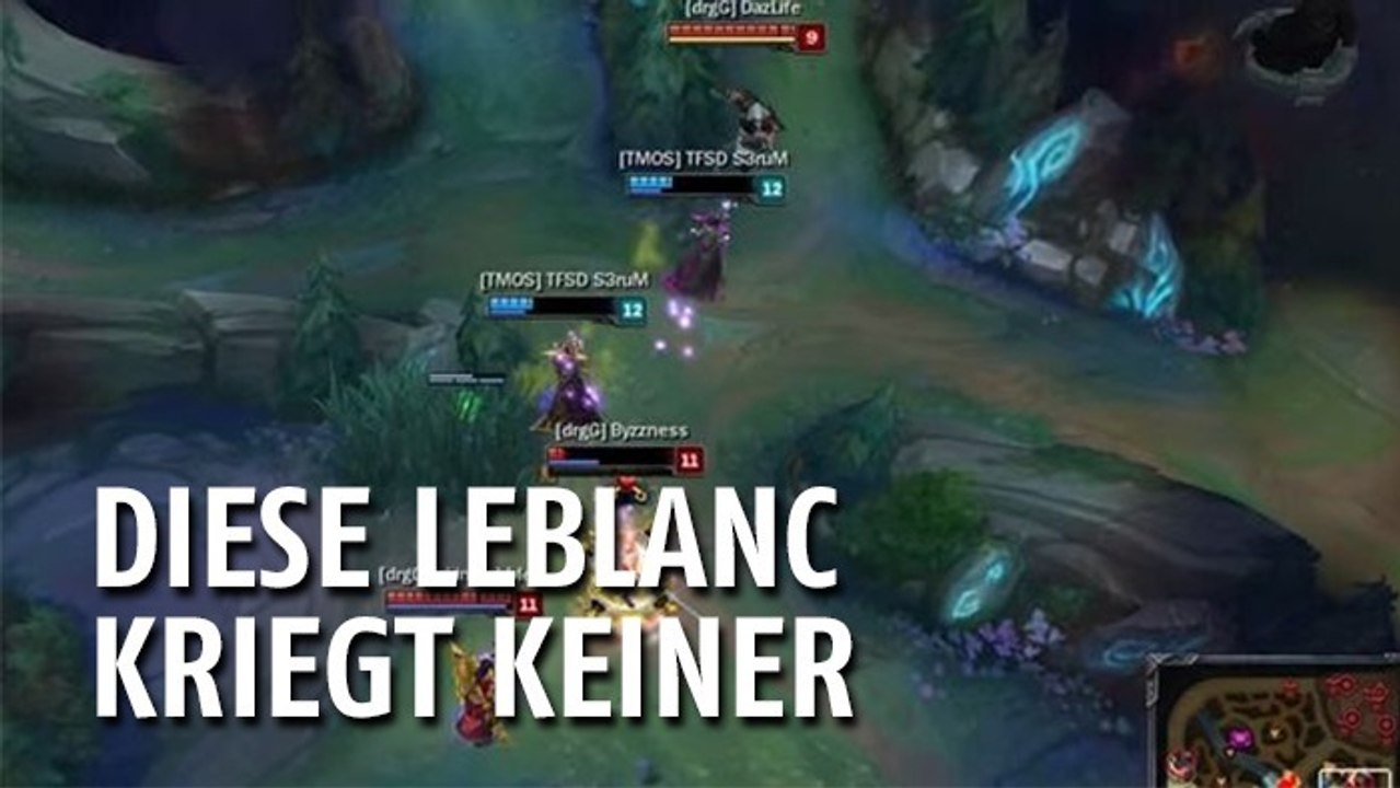 League of legends: leblanc hält seine verfolger zum narren