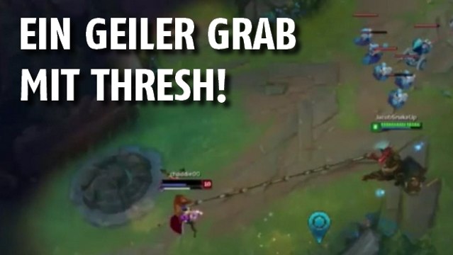 League of Legends: Thresh überrascht Leblanc mit einem cleveren Grab