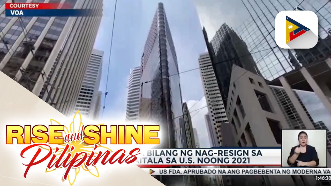 Record-high na bilang ng nag-resign sa trabaho, naitala sa U.S. noong 2021