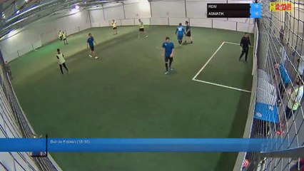 But de Fabien (18-16) - RDM Vs ASMATIK - 01/02/22 20:00 - LIGUE 4 - Poitiers Game Parc