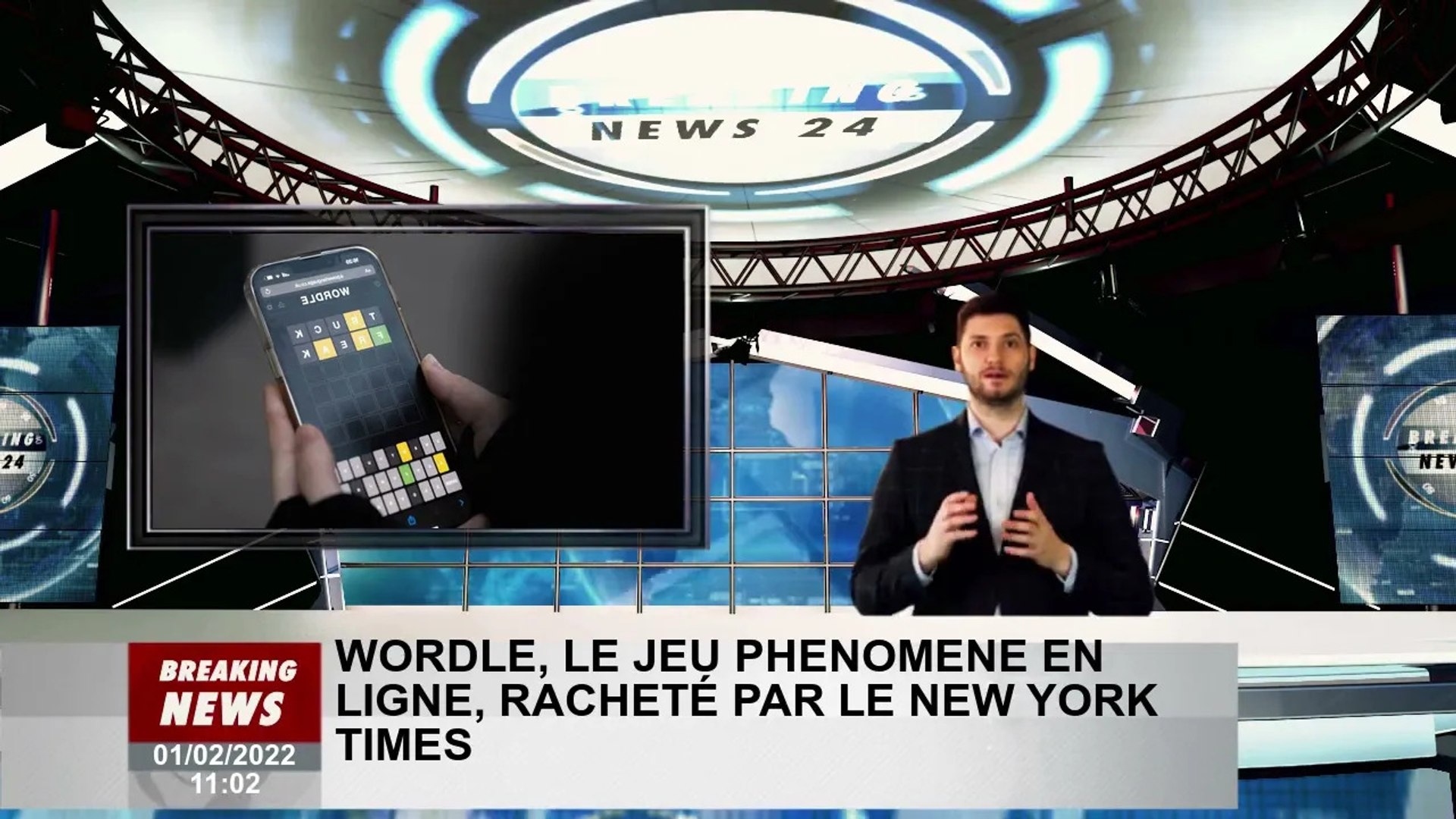 ⁣Le jeu phénoménal en ligne Wordle racheté par le New York Times