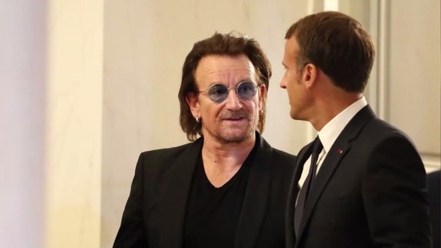 Justin Bieber trifft Präsident Macron: Doch alle achten nur auf Haileys Kleid!