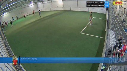 But de Clément (1-5) - INTER MILAN DU SPECTACLE Vs LES TOURISTES NEUVILLOIS - 01/02/22 21:00