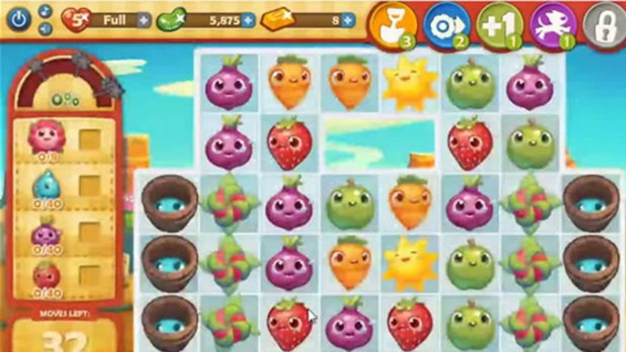 Farm Heroes Saga Level 100: Lösung, Tipps und Tricks