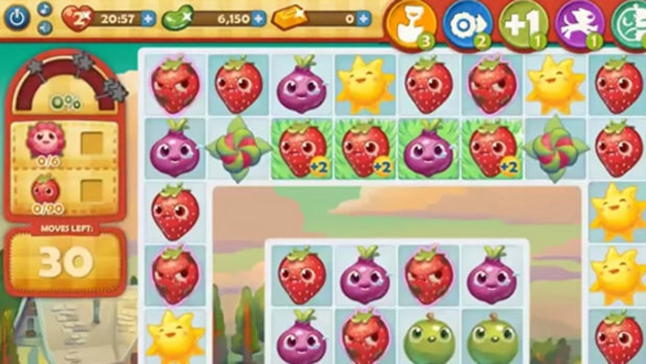 Farm Heroes Saga Level 110: Lösung, Tipps und Tricks