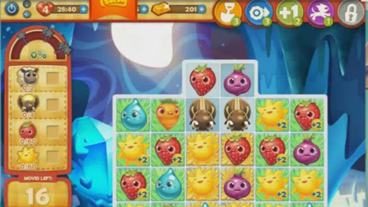 Farm Heroes Saga Level 556: Lösung, Tipps und Tricks