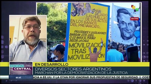 Edición Central 01-02: Movimientos sociales en Argentina exigen reforma del poder judicial