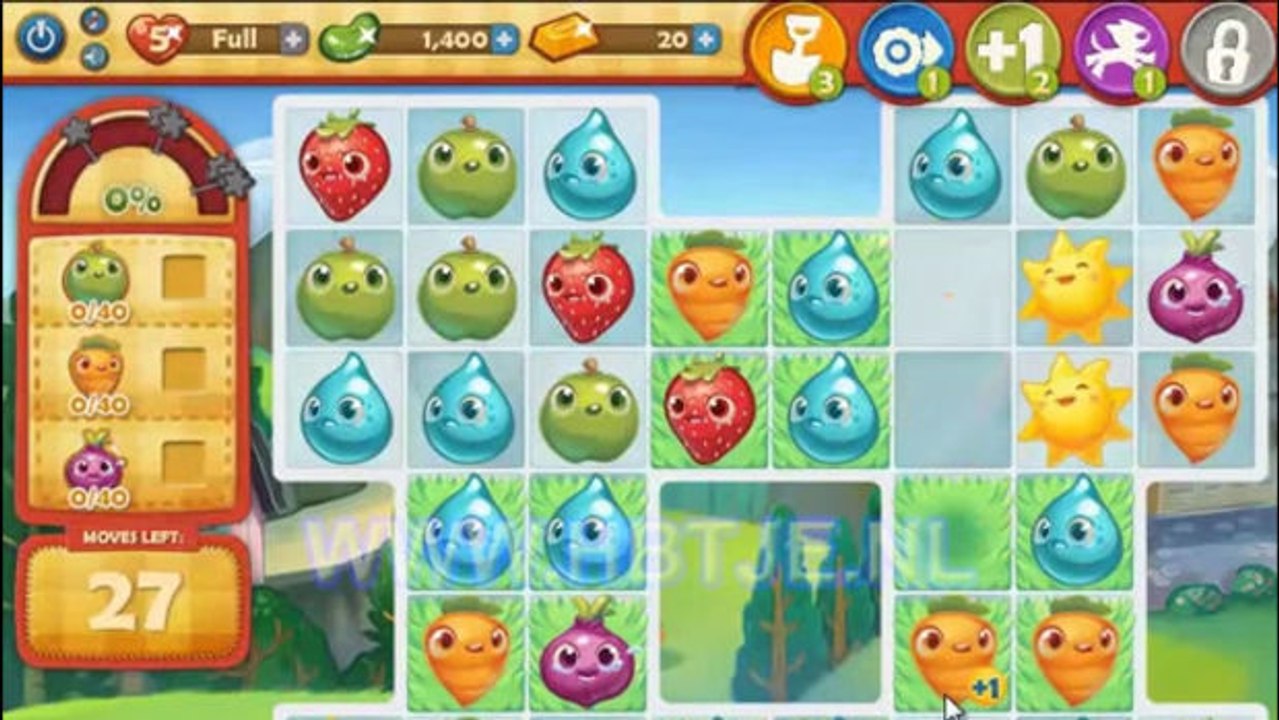 Farm Heroes Saga Level 44: Lösung, Tipps und Tricks