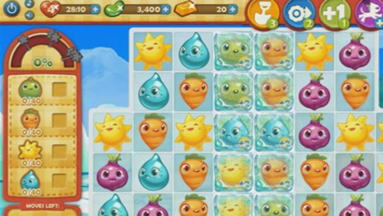 Farm Heroes Saga Level 57: Lösung, Tipps und Tricks