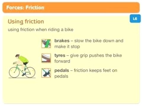 Mobile Revision: Using friction
