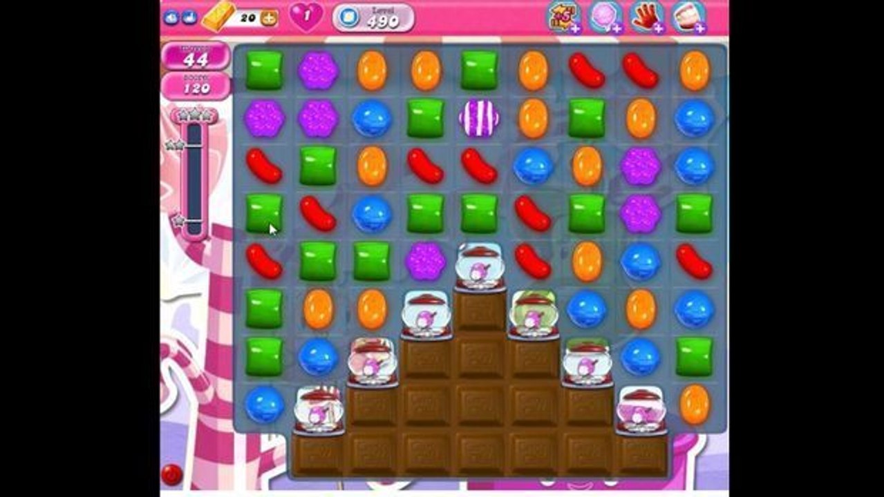 Lösung für Candy Crush Saga Level 490: Die besten Tipps und Tricks