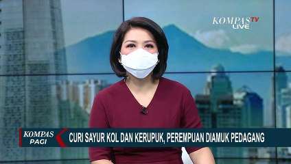 Hanya karena Mencuri Kol dan Kerupuk, Seorang Wanita Dikeroyok Pedagang Pasar