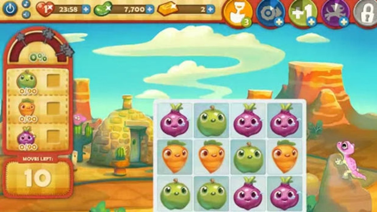 Farm Heroes Saga Level 96: Lösung, Tipps und Tricks