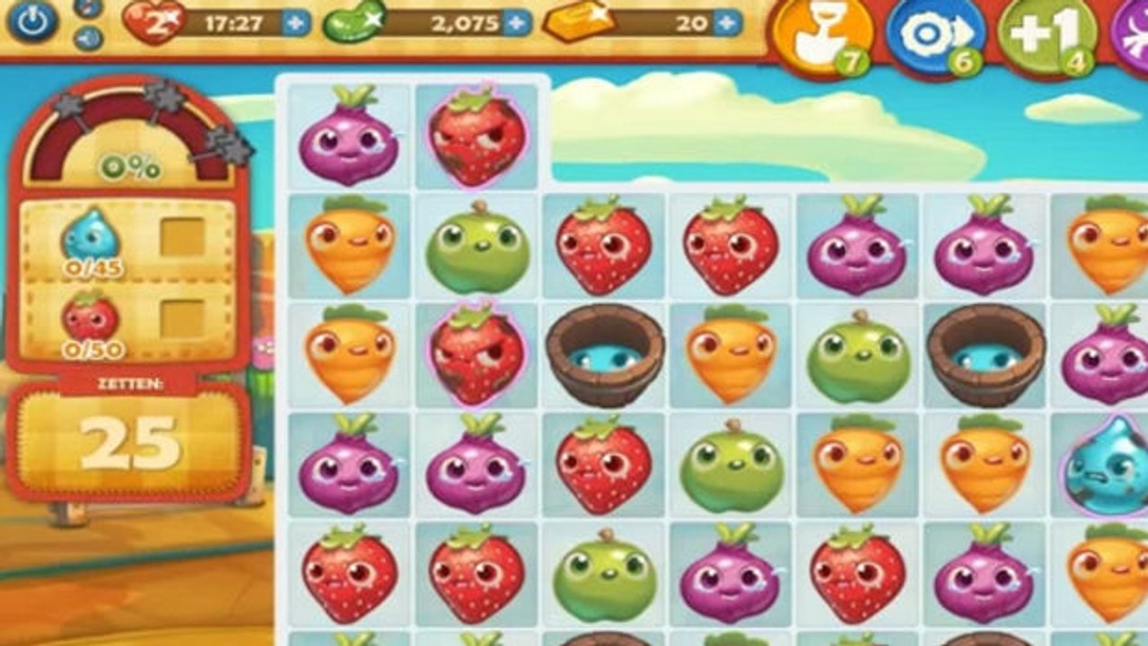 Farm Heroes Saga Level 90: Lösung, Tipps und Tricks