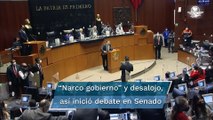 Desalojan a reporteros gráficos y camarógrafos del Senado