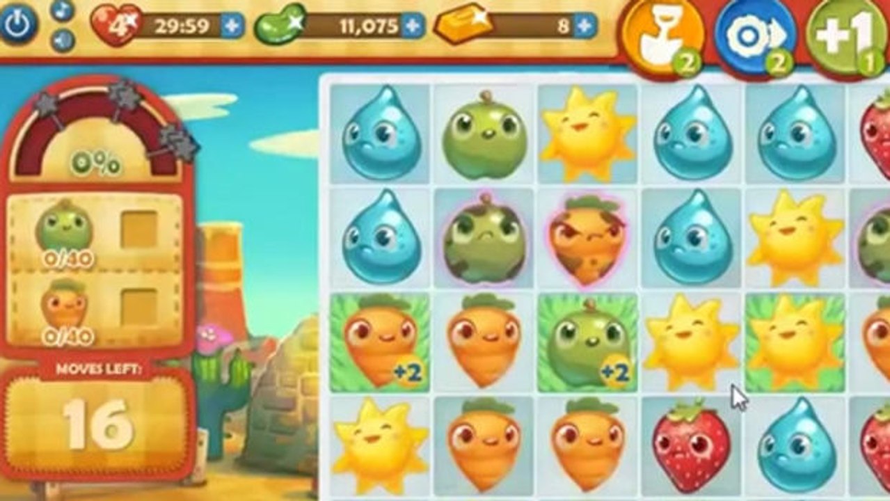 Farm Heroes Saga Level 93: Lösung, Tipps und Tricks