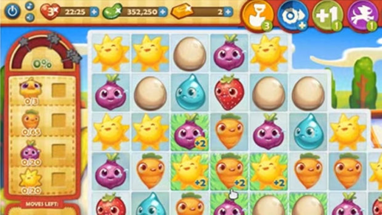 Farm Heroes Saga Level 127: Lösung, Tipps und Tricks