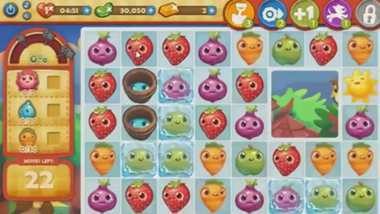 Farm Heroes Saga Level 136: Lösung, Tipps und Tricks