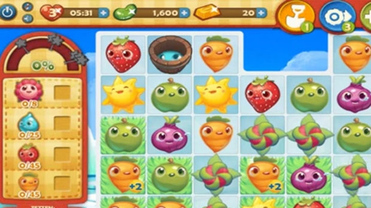 Farm Heroes Saga Level 69: Lösung, Tipps und Tricks