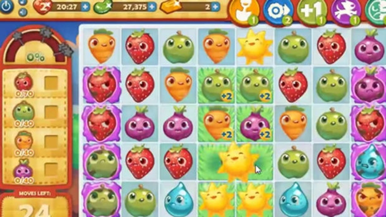 Farm Heroes Saga Level 140: Lösung, Tipps und Tricks