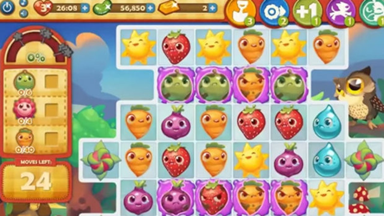 Farm Heroes Saga Level 145: Lösung, Tipps und Tricks