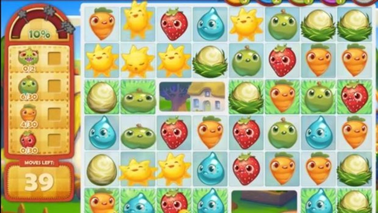 Farm Heroes Saga Level 124: Lösung, Tipps und Tricks