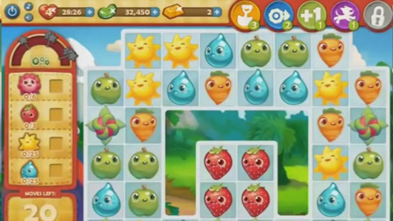 Farm Heroes Saga Level 176: Lösung, Tipps und Tricks