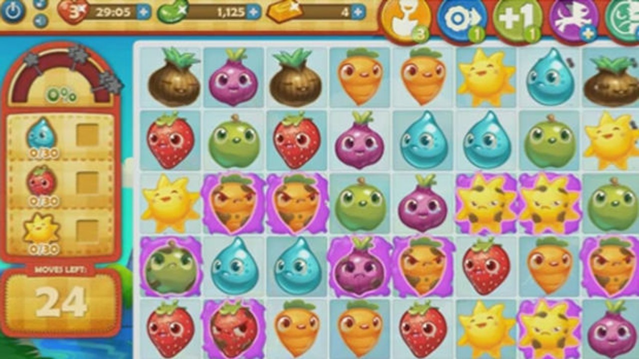 Farm Heroes Saga Level 199: Lösung, Tipps und Tricks