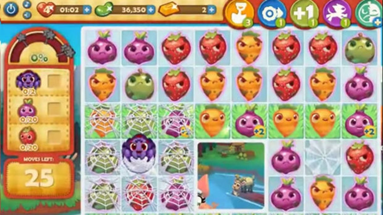 Farm Heroes Saga Level 289: Lösung, Tipps und Tricks
