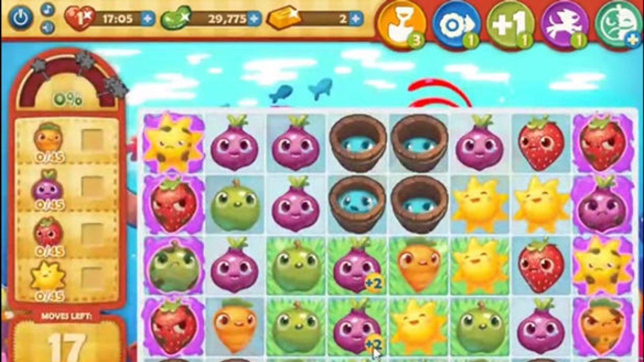 Farm Heroes Saga Level 306: Lösung, Tipps und Tricks