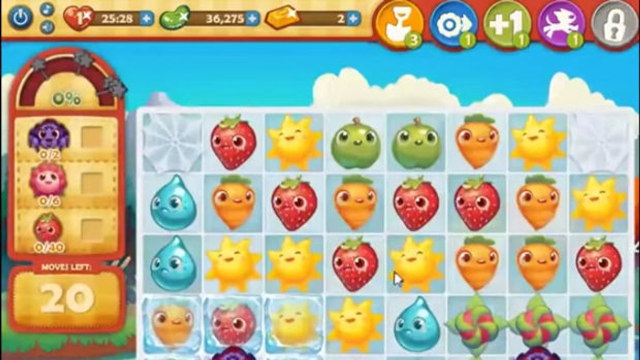 Farm Heroes Saga Level 286: Lösung, Tipps und Tricks