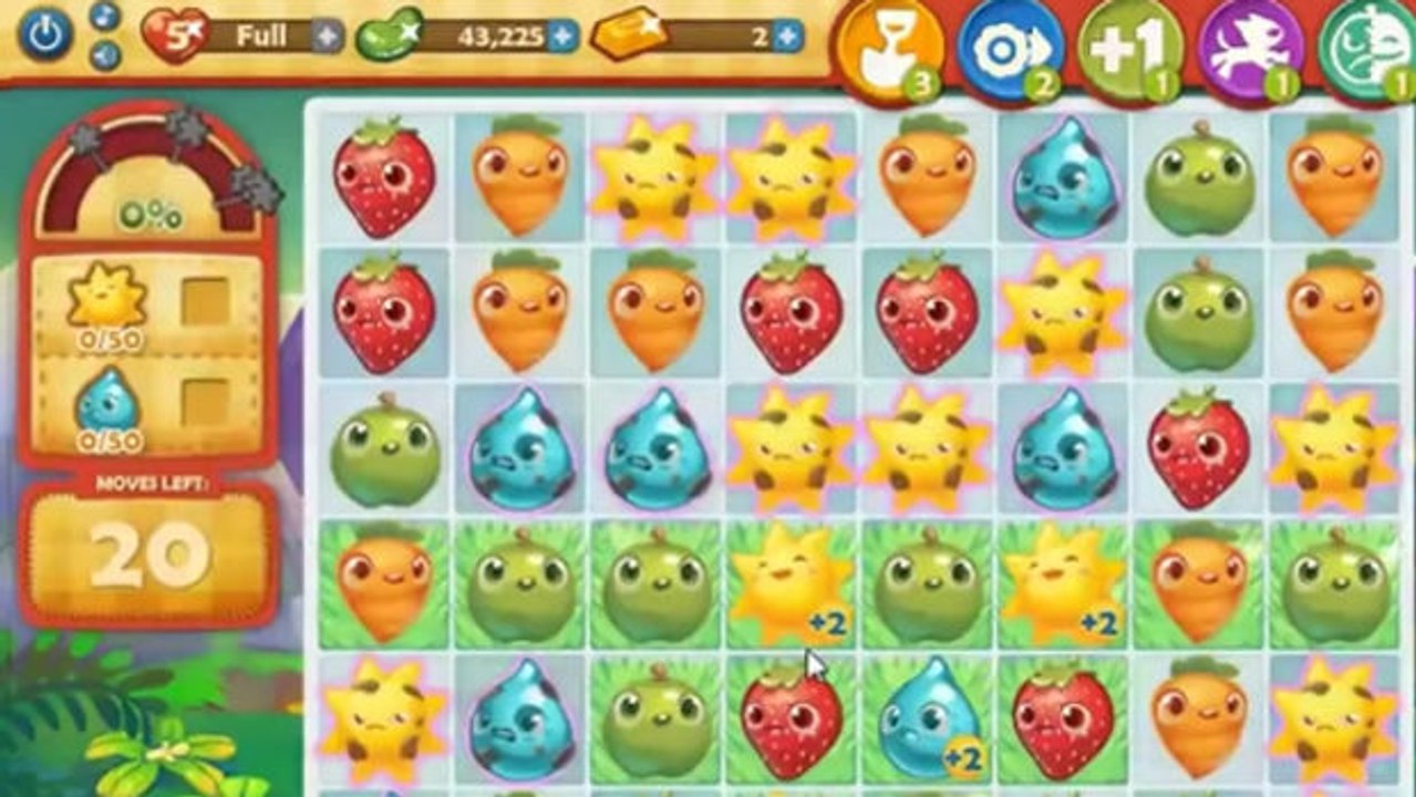 Farm Heroes Saga Level 165: Lösung, Tipps und Tricks