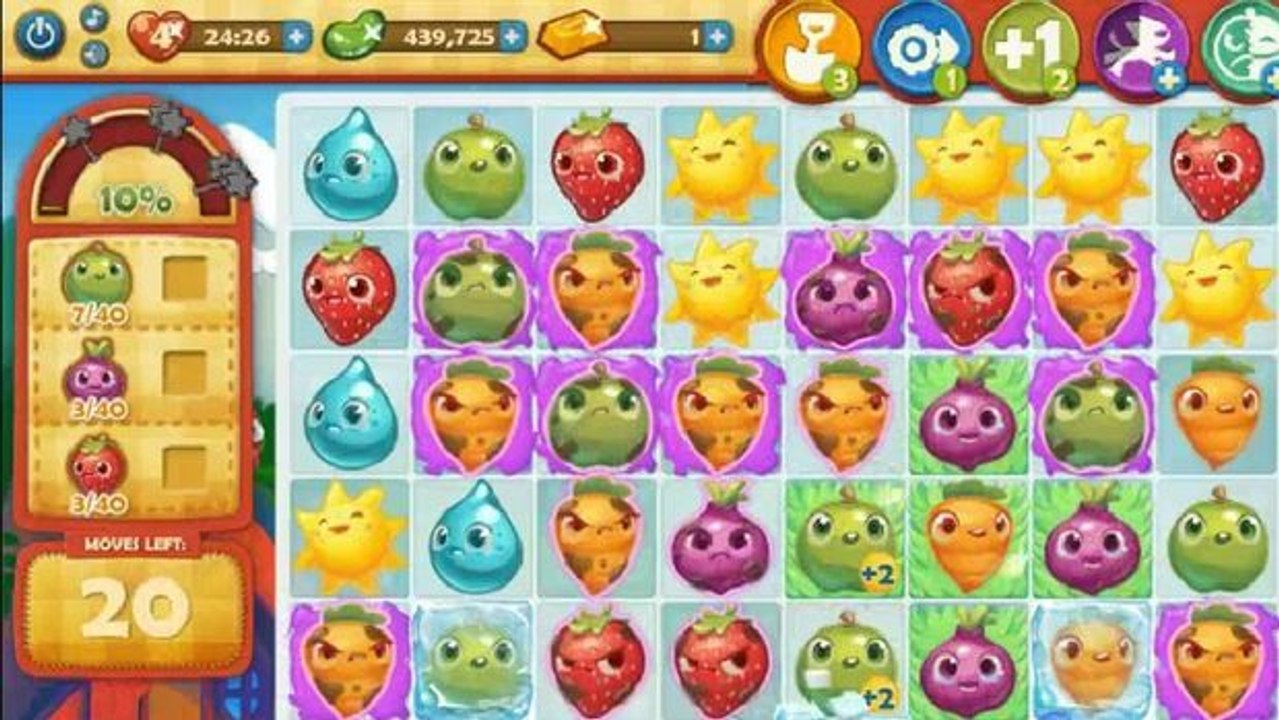 Farm Heroes Saga Level 185: Lösung, Tipps und Tricks