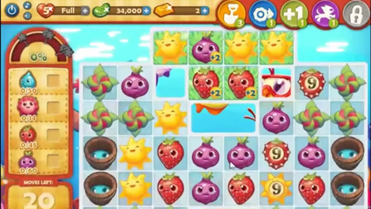 Farm Heroes Saga Level 297: Lösung, Tipps und Tricks