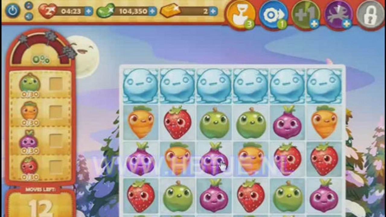 Farm Heroes Saga Level 311: Lösung, Tipps und Tricks