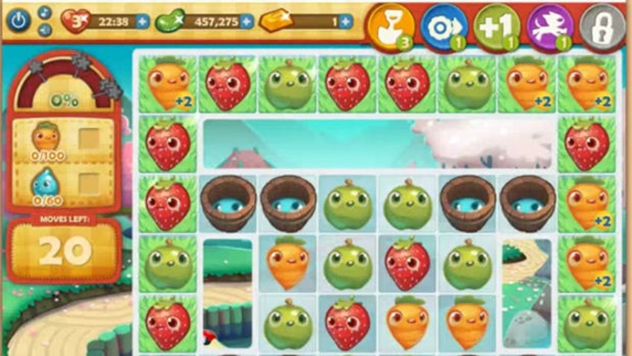 Farm heroes saga level 223: lösung, tipps und tricks
