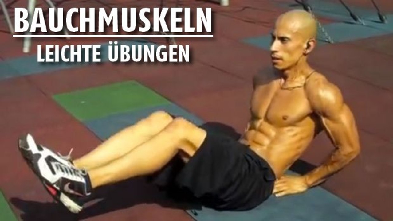 Ein Trainingsprogramm, um leicht Bauchmuskeln aufzubauen
