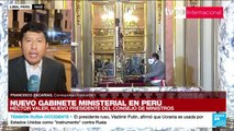 Informe desde Lima: ¿Quiénes conforman el nuevo gabinete ministerial en Perú?