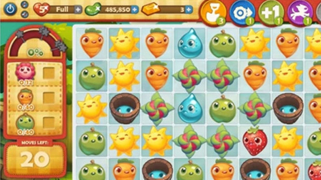 Farm Heroes Saga Level 208: Lösung, Tipps und Tricks