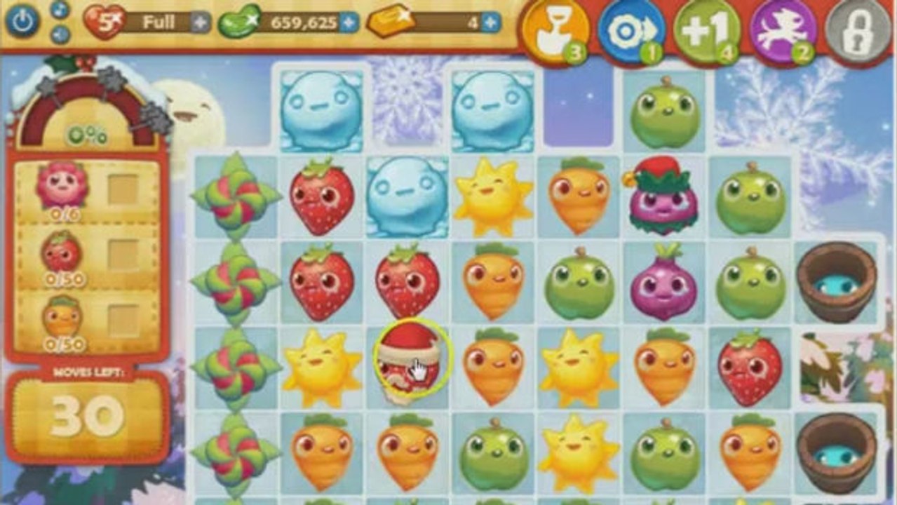 Farm Heroes Saga Level 313: Lösung, Tipps und Tricks